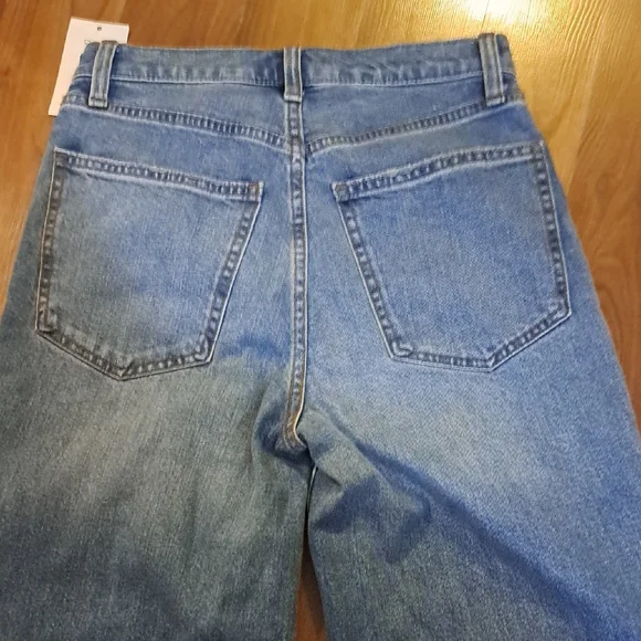 Universal Thread Blue Wide Leg Jeans - Picture 9 of 10